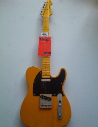 授权正品 英特吉Vintage V52BS TELE型 电吉他